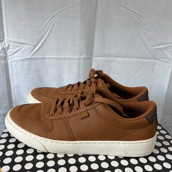 Lugz CLIF Mens Brown Synthetic Leather, Rubber Outsole Casual Lace Up Shoes 7 - Picture 6 of 7